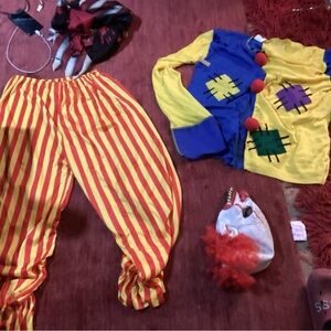 Colorful Clown Costume for Kids